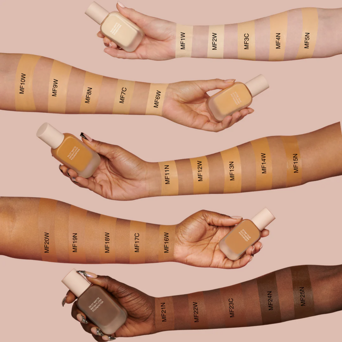 HNB Cosmetics - Silky Matte Weightless Foundation