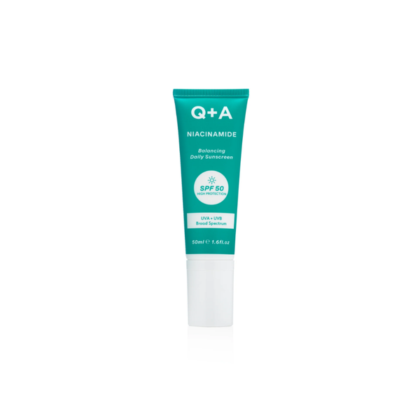 Q+A - Niacinamide SPF50 Balancing Facial Sunscreen