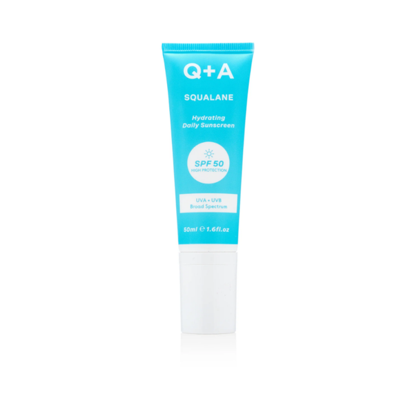 Q+A Squalane SPF50 Hydrating Facial Sunscreen